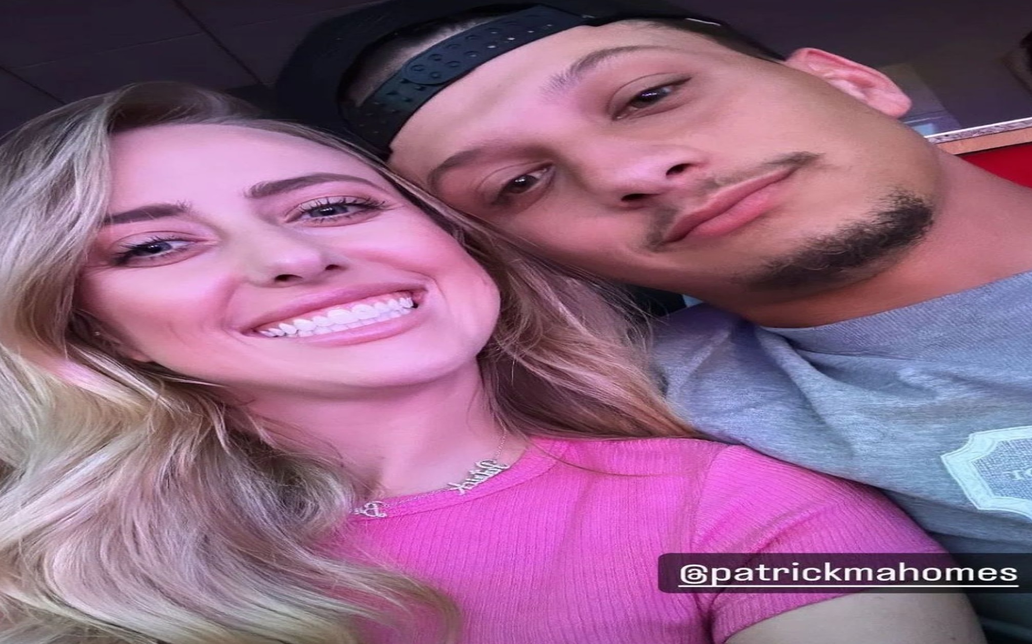 "Leave my wife alone! She is perfect to me," Patrick Mahomes issues a stern warning to critics who targeted his wife, Brittany, for her fashion choices online.