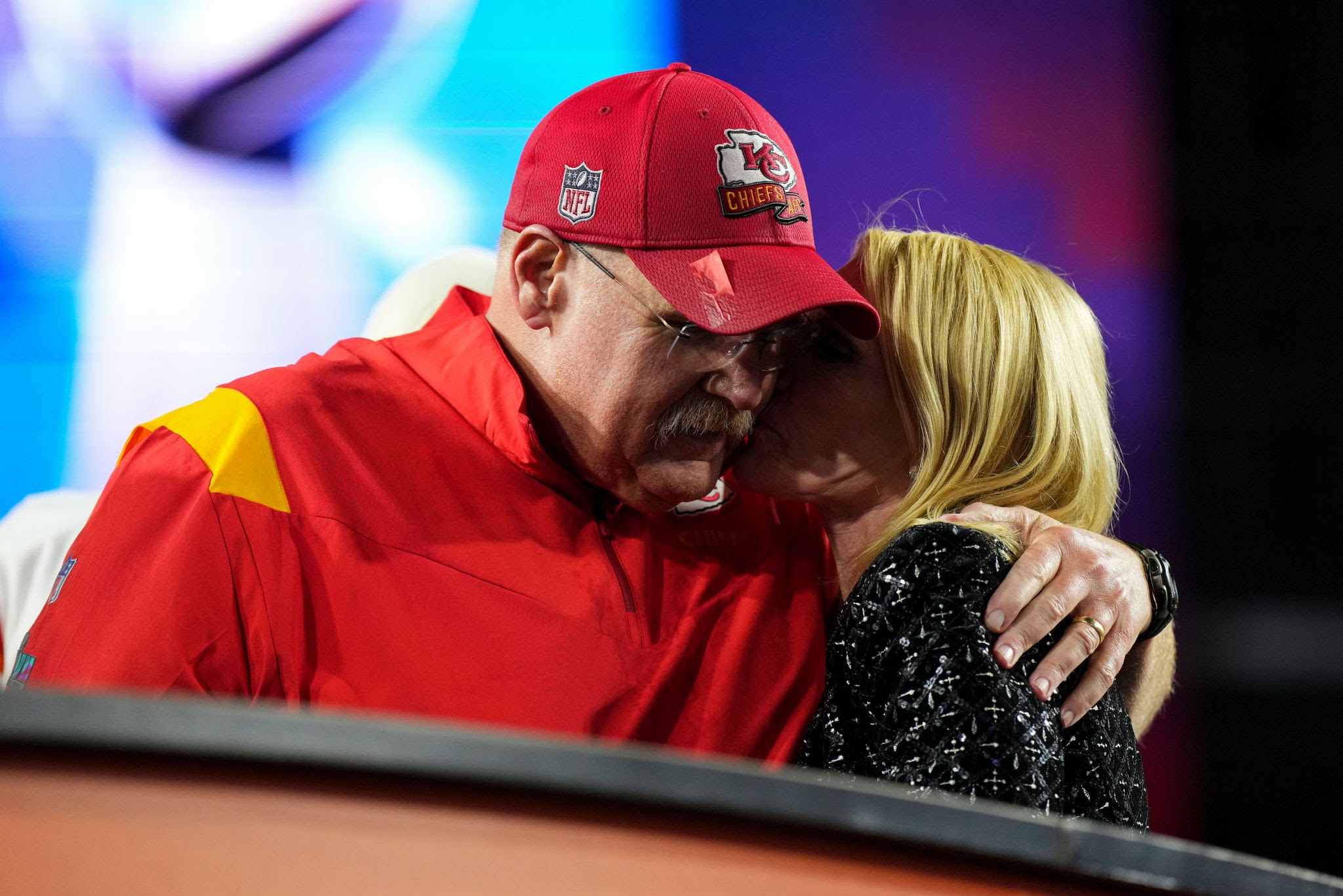 "Too sad, Chiefs coach Andy Reid bids his wife farewell as they officially end their 45-year marriage - 'I think she deserves more.'"