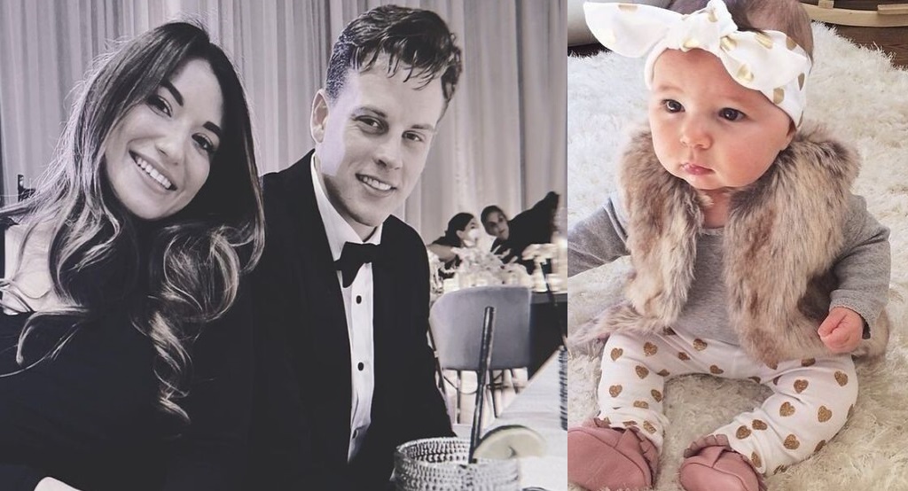 Exciting news! Bengals’ Joe Burrow happily announces the arrival of his first child with girlfriend Olivia Holzmacher, a day we’ll always cherish.