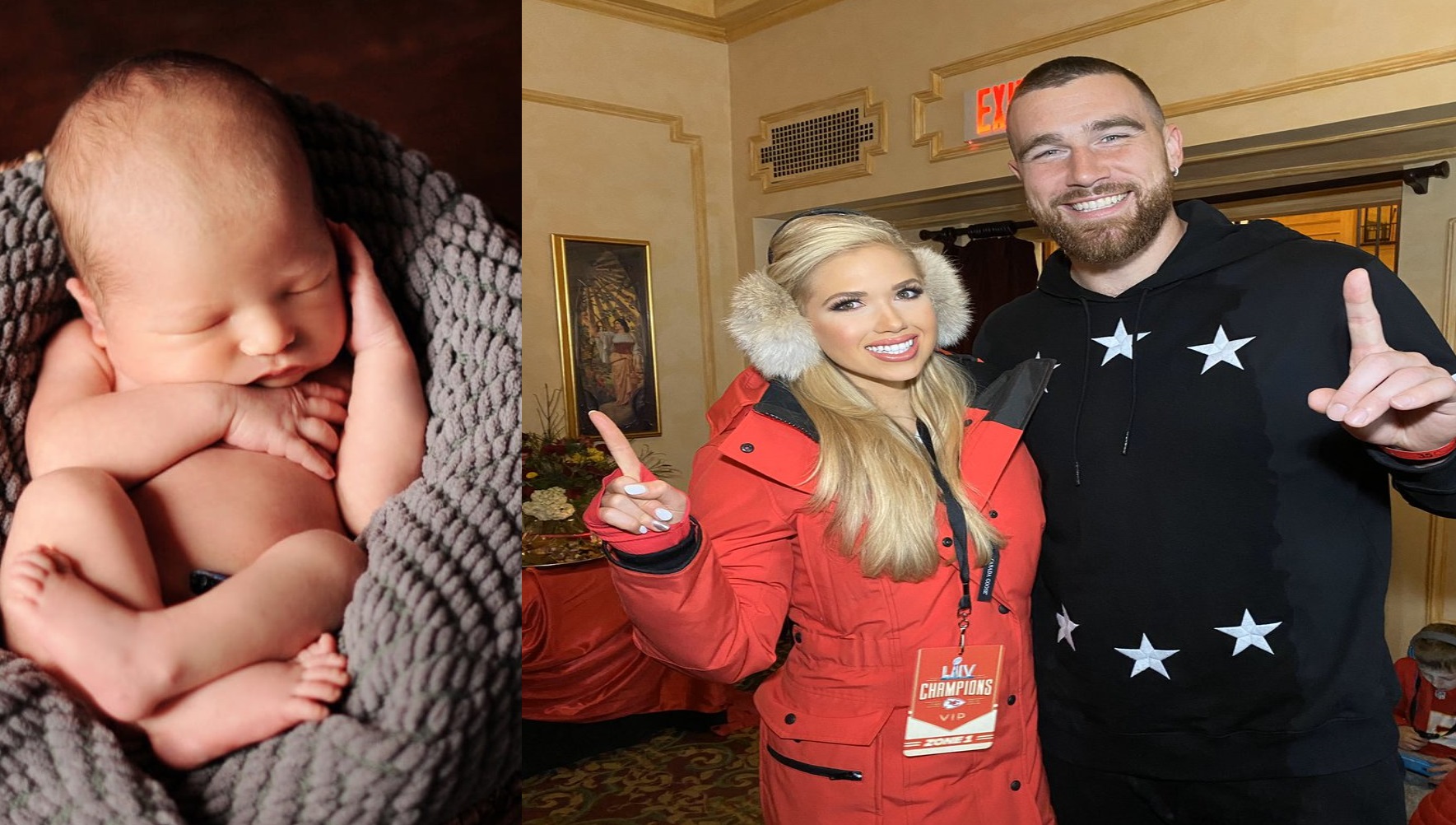 Breaking news: NFL sensation Travis Kelce leaves fans reeling with the unexpected announcement of his first child's birth, delivered by none other than Chiefs heiress Gracie Hunt!