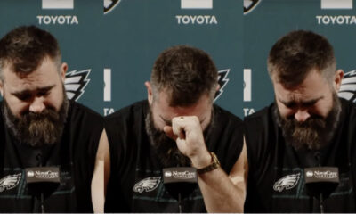 “This is the biggest surprise of my life!” - Retired Eagles player Jason Kelce becomes the new owner of the Eagles.