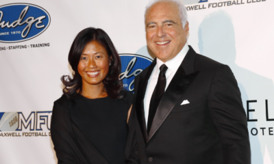 ‘She meant everything to me. I can’t believe she’s gone!’ cried out Eagles owner Jeffrey Lurie, as he grappled with the passing of his beloved wife Tina.