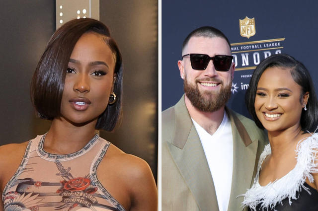 "I finally got back my man!" Kayl Nicole brags online as she says YES to Travis Kelce.