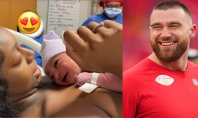 BREAKING NEWS: Kayla Nicole, Travis Kelce's ex, welcomes their first child after breakup, surprising everyone by naming Travis Kelce as the father.