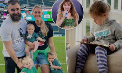 “She is just the best sister-in-law you could have,” Taylor Swift’s enchanting surprise entrance into Jason Kelce’s home to celebrate his daughter Wyatt’s 5th birthday with a stunning bouquet of flowers