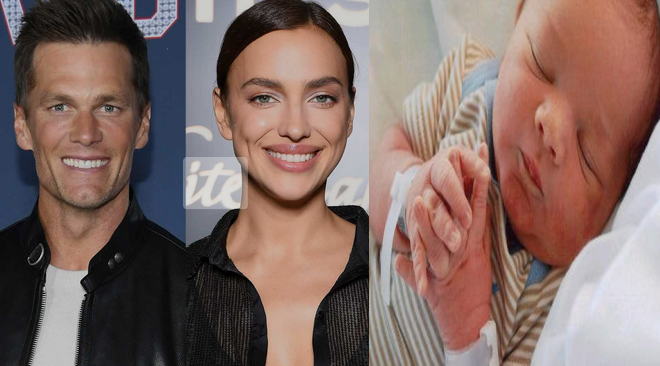 Tom Brady expresses his joy as he welcomes more children with his partner, Irina Shayk, as they celebrate the arrival of their first baby together.