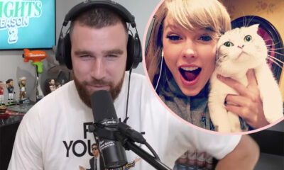 Taylor Swift's world is turned upside down in the most delightful way as Travis Kelce sweeps her off her feet with the unexpected gift of a precious kitten.