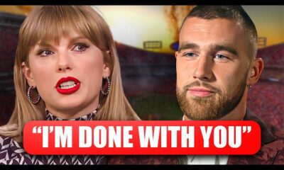 "Amidst tears, Taylor Swift declares, 'He is nothing but a cheat!' as she calls off her relationship with Travis Kelce."