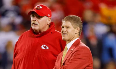 Andy Reid sends a heartfelt and regretful message to Chiefs owner Clark Hunt following news of his divorce from his wife.