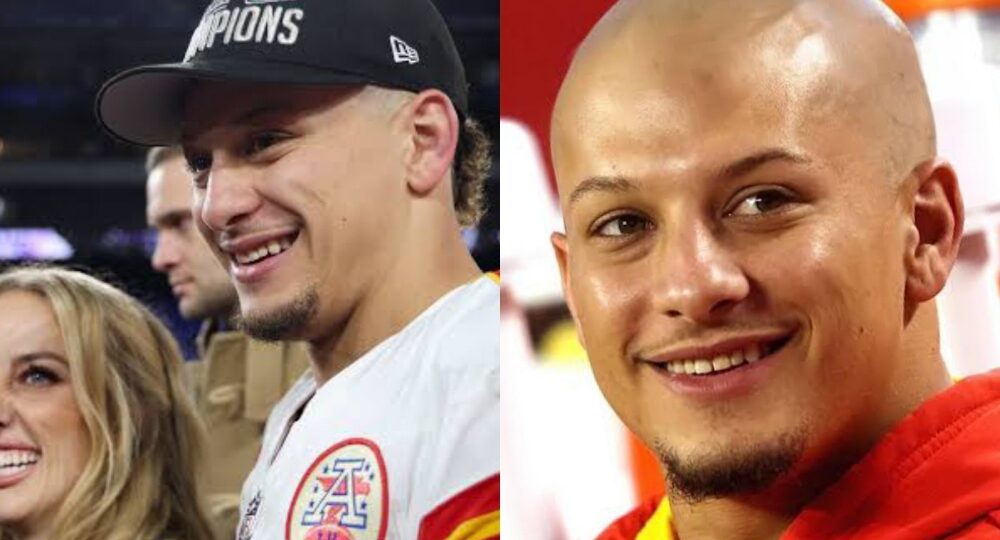 Sad Patrick Mahomes gives shocking reasons why he chose to go bald ...