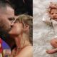 "Amazed by her nine-month secret, we never knew Taylor Swift was expecting until she joyfully welcomed her first child with fiancé Travis Kelce."