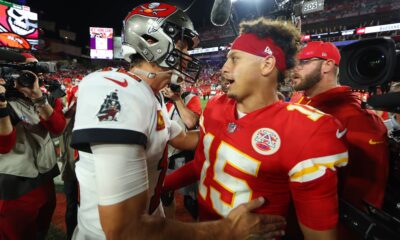 Breaking news: Tom Brady announces his interest in coaching the Kansas City Chiefs, leaving Patrick Mahomes feeling perturbed.