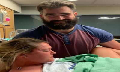 "After 6 years of marriage, I finally hear a boy's cry in my arms," noted NFL legend Jason Kelce as he welcomed his first son with his wife.