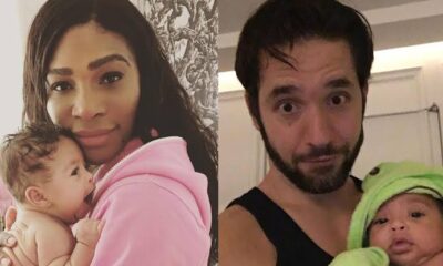 Serena Williams shouts, "I'm pregnant again!" as the doctor confirms her third pregnancy.