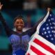 Simone Biles is going home with another gold medal after claiming the top spot on the podium in the women’s gymnastics all-around final on Thursday night, becoming the oldest all-around champion since 1952. Biles, 27, stole the show early on with the Yurchenko double pike vault – a complex and difficult vault renamed after the American gymnast in 2023 after she became the first female to land it during international competition. She scored a high of 15.7666.