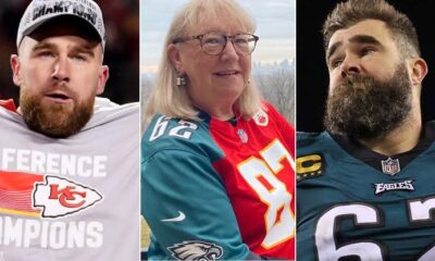 "There's no football without you," Jason Kelce and Travis Kelce say through tears as they reveal the sudden passing of their beloved...