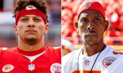 Chiefs quarterback Patrick Mahomes was in tears as he heartbreakingly announced the sudden passing of his beloved...