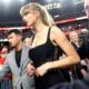 Two minutes ago, Taylor Swift arrived at Arrowhead to watch the Chiefs game against the Bengals, bringing the best news ever: "We are having a..."