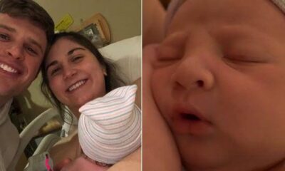 Exciting moments as Chiefs star Harrison Butker and his wife Isabella joyfully welcome their first child together.