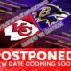 Here's why the Chiefs vs. Ravens game was postponed: Chiefs' Andy Reid reveals the unexpected reasons behind the decision.