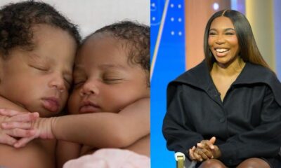 Tennis legend Venus Williams officially announces the names of her beautiful and lively newborn twin babies.