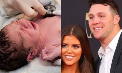 25 minutes ago, NFL star Josh Allen expressed his joy as he welcomed his first baby with his wife after three years of marriage.