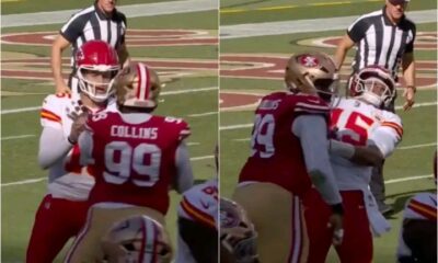 Breaking news: Chiefs quarterback Patrick Mahomes receives a five-game suspension from football after engaging in a fight with 49ers defensive lineman Maliek Collins.