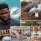 Three minutes ago, Miami's Tyreek Hill had his life in danger as his mansion was engulfed in flames, with firefighters battling to save him.