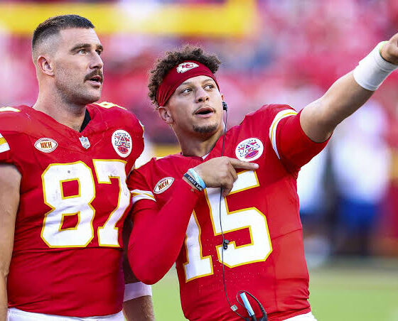 Breaking news: Shocking DNA test reveals Travis Kelce is Patrick Mahomes' biological brother.