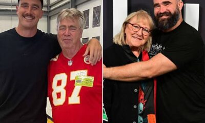 BREAKING NEWS: Travis Kelce's dad reconciles with ex-wife Donna Kelce after 22 years of divorce.