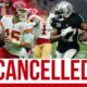 "Raiders vs. Chiefs Game Canceled Just 8 Hours Before Kickoff"