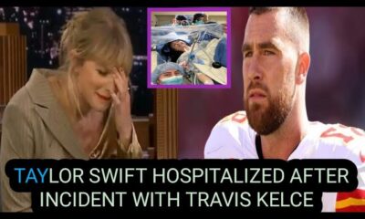 "Four minutes ago at the hospital, Taylor Swift's life was in danger after she was struck by the greatest shock following Dona Kelce's revelation to her."