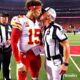 The NFL accuses Patrick Mahomes of having an improper relationship with referees, which allegedly contributes to his team's unbroken winning streak.