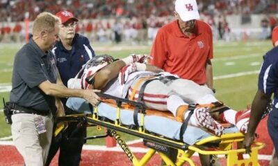 Three minutes ago, Travis Kelce collapsed and rushed off the field during the Chiefs vs. Panthers game.